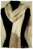 The Ivory Fall Cashmere Scarf