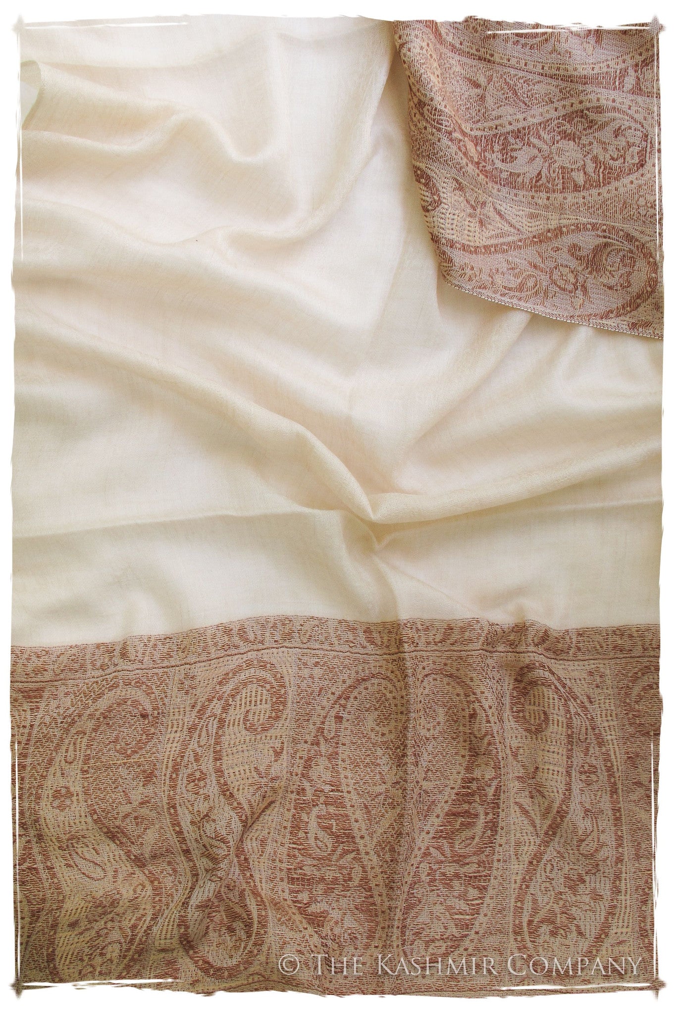 The Ivory Fall Cashmere Scarf