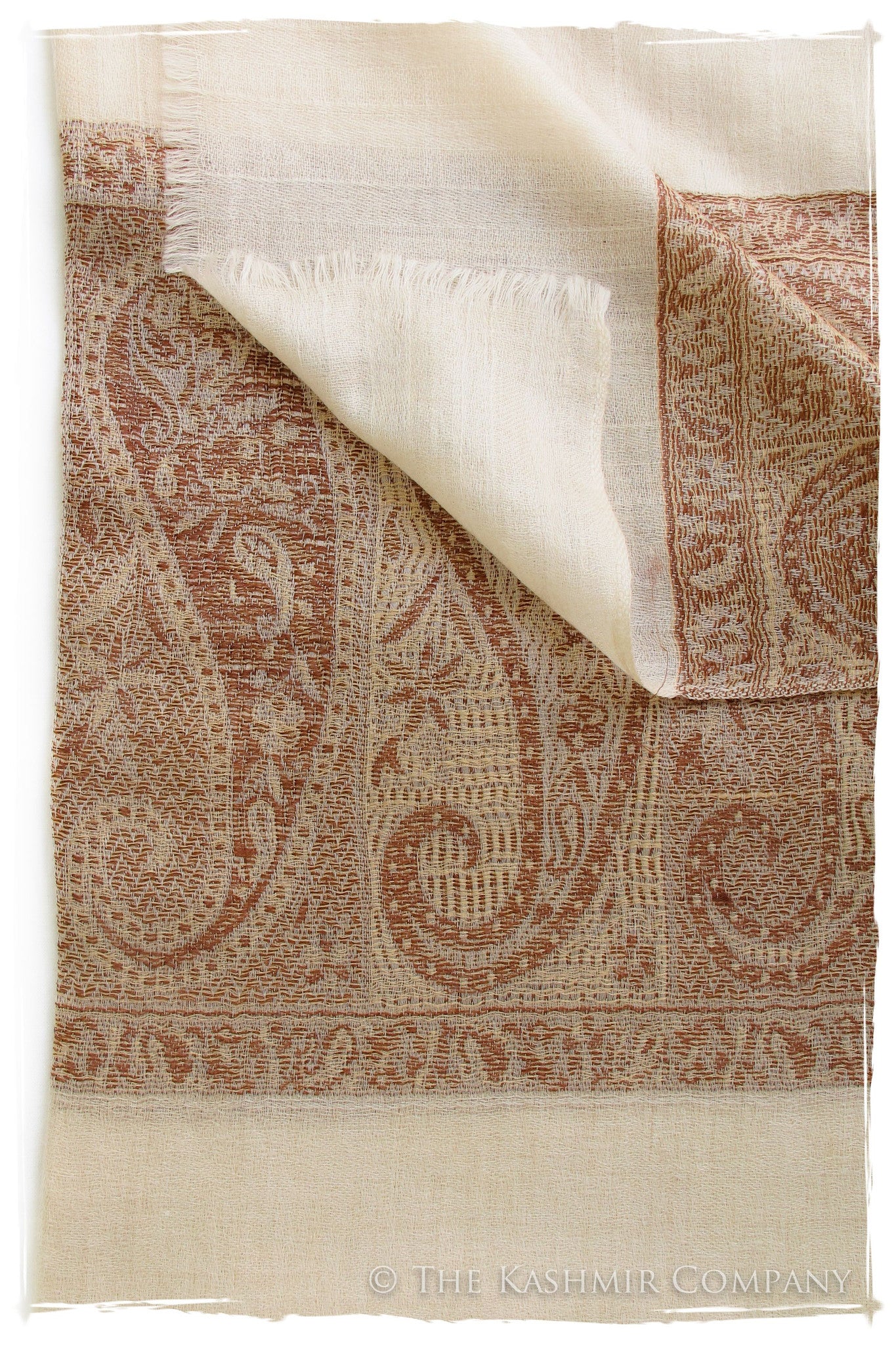 The Ivory Fall Cashmere Scarf