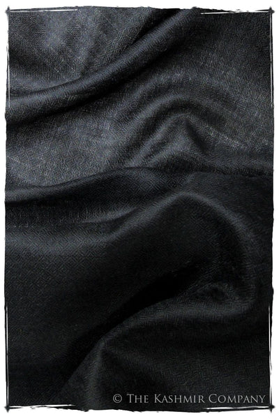 Ebony - Handloom Pashmina Cashmere Scarf