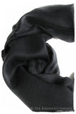 Ebony - Handloom Pashmina Cashmere Scarf