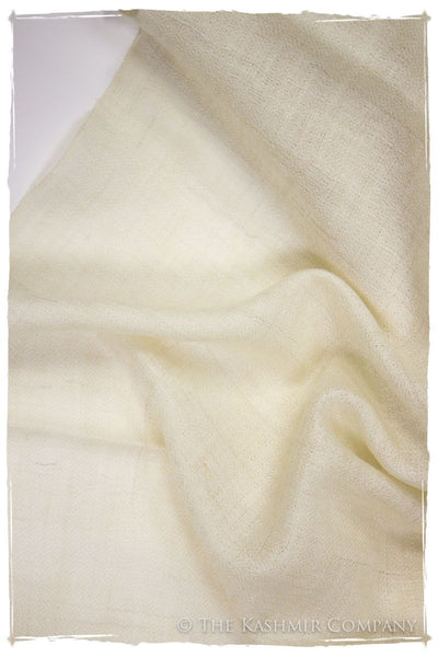 Ivory - Handloom Pashmina Cashmere Scarf