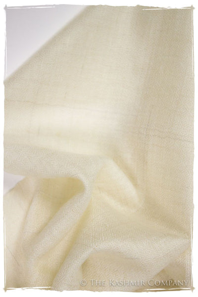 Ivory - Handloom Pashmina Cashmere Scarf