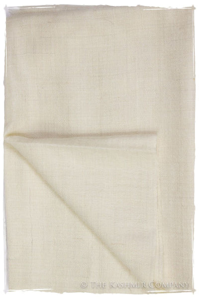 Ivory - Handloom Pashmina Cashmere Scarf