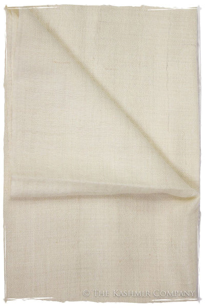 Ivory - Handloom Pashmina Cashmere Scarf