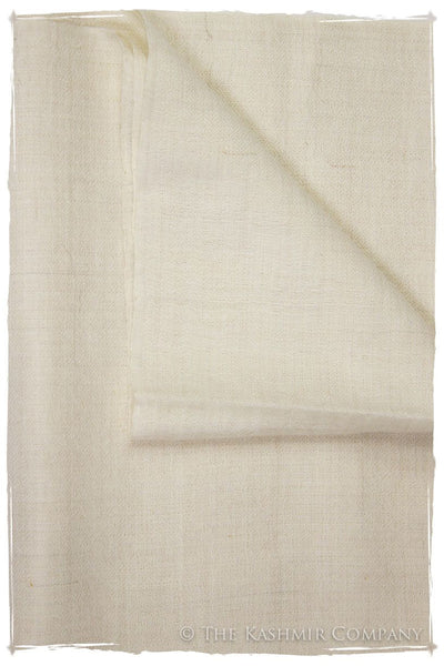 Ivory - Handloom Pashmina Cashmere Scarf