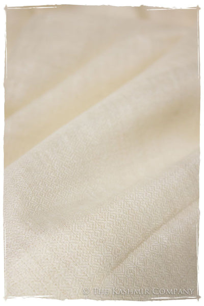 Ivory - Handloom Pashmina Cashmere Scarf