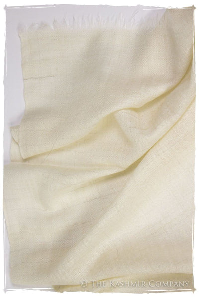 Ivory - Handloom Pashmina Cashmere Scarf