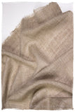 Taupe - Handloom Pashmina Cashmere Scarf