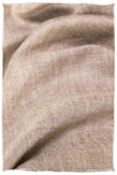 Taupe - Handloom Pashmina Cashmere Scarf