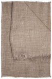 Taupe - Handloom Pashmina Cashmere Scarf