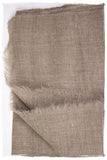 Taupe - Handloom Pashmina Cashmere Scarf