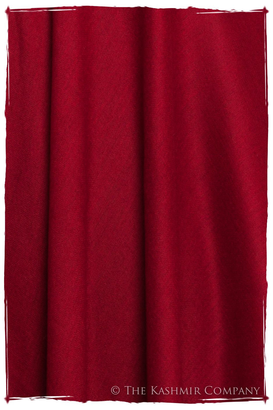 The Sophistiqué Bordeaux Royale Paisley Shawl