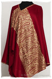 The Sophistiqué Bordeaux Royale Paisley Shawl