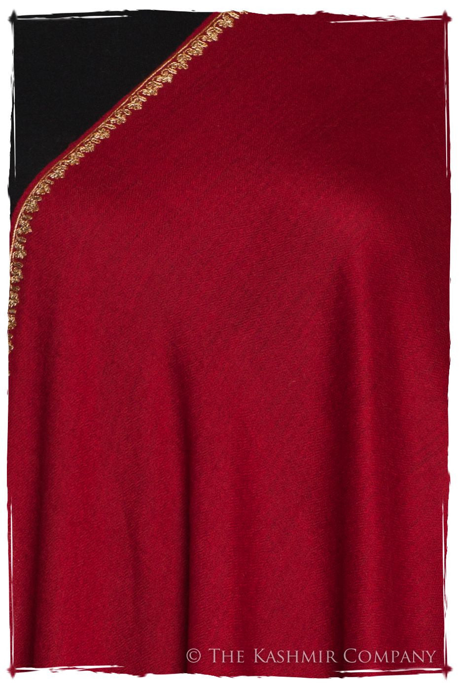 The Sophistiqué Bordeaux Royale Paisley Shawl