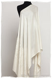 The Sophistiqué Ivoire Royale Paisley Shawl