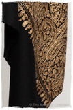 The Sophistiqué Oro Princess Paisley Shawl