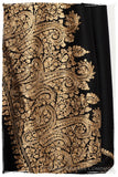 The Sophistiqué Oro Princess Paisley Shawl