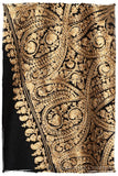 The Sophistiqué Oro Reine Paisley Shawl