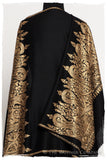 The Sophistiqué Oro Reine Paisley Shawl
