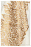 The Sophistiqué Ivoire Grâce Paisley Shawl