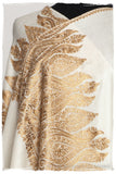 The Sophistiqué Ivoire Grâce Paisley Shawl
