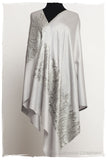 The Sophistiqué Gris Grâce Paisley Shawl