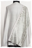 The Sophistiqué Gris Grâce Paisley Shawl