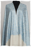 The Célébration Fabuleuse Bleu Clair Shawl