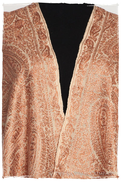 The Célébration Fabuleuse Copper Shawl