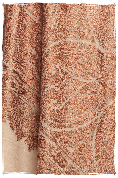 The Célébration Fabuleuse Copper Shawl