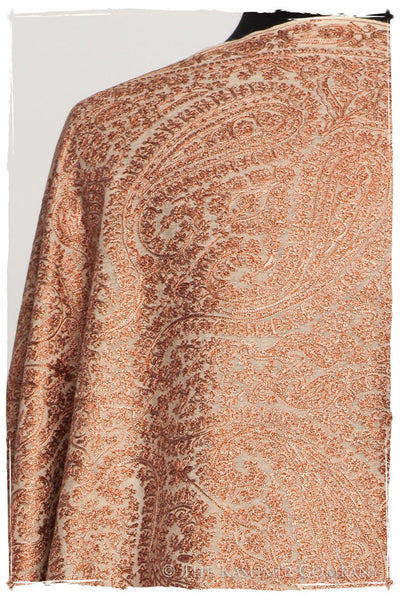 The Célébration Fabuleuse Copper Shawl