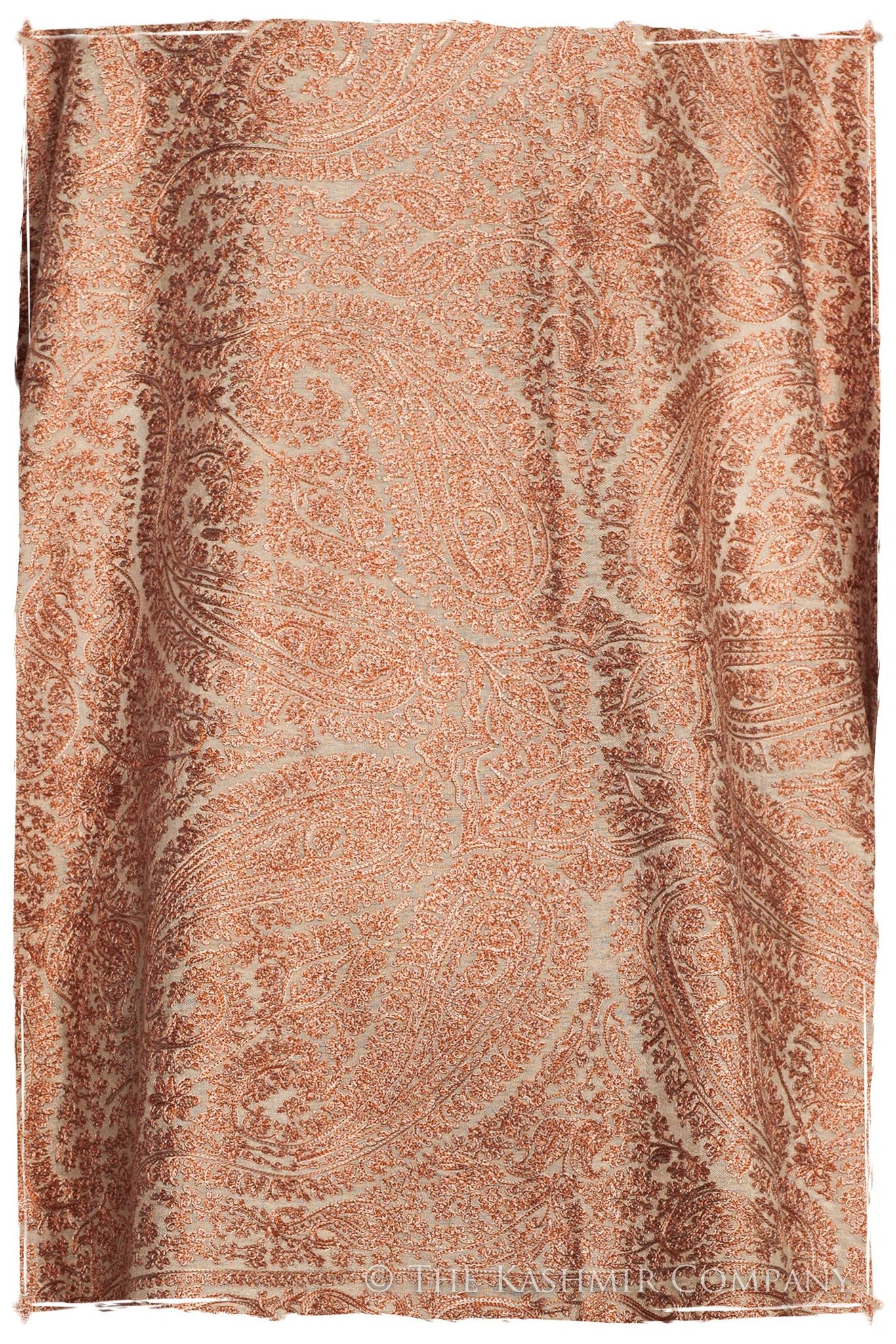 The Célébration Fabuleuse Copper Shawl