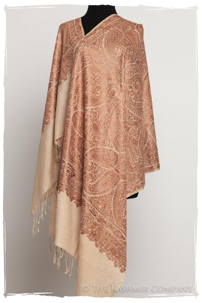 The Célébration Fabuleuse Copper Shawl