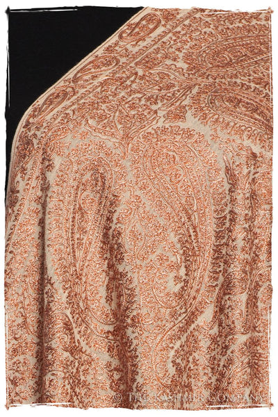 The Célébration Fabuleuse Copper Shawl