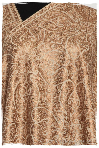 The Célébration Fabuleuse Gold Paisley Shawl