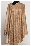 The Célébration Fabuleuse Gold Paisley Shawl