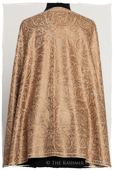 The Célébration Fabuleuse Gold Paisley Shawl