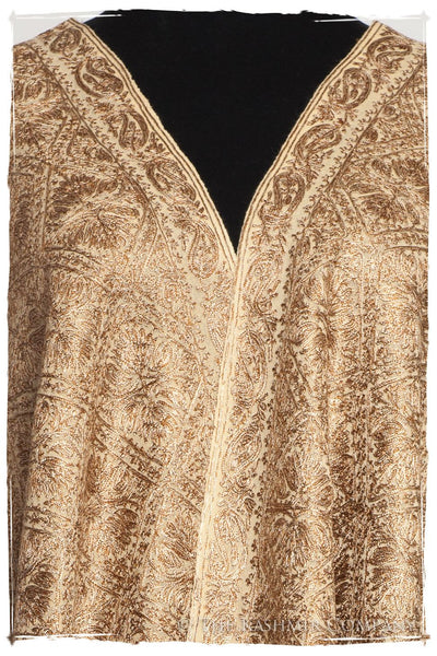 The Célébration Fabuleuse Gold Shawl