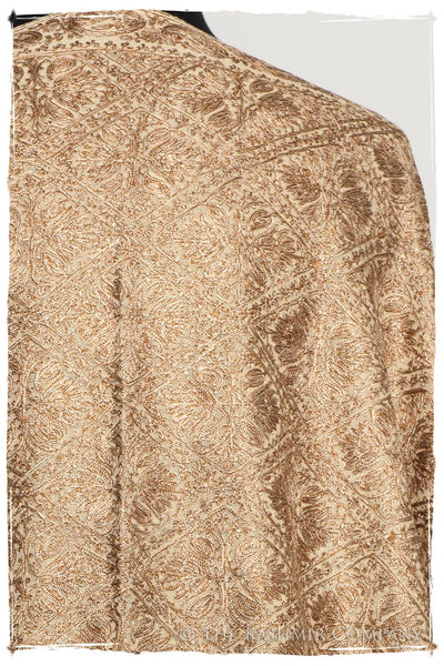 The Célébration Fabuleuse Gold Shawl