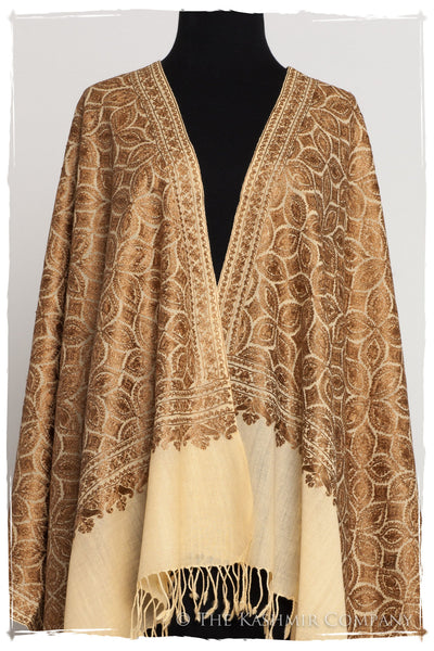 The Célébration Fabuleuse Gold Shawl