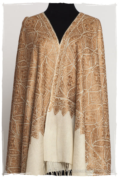 The Célébration Fabuleuse Gold Shawl