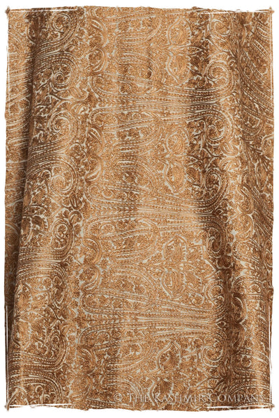 The Célébration Fabuleuse Gold Paisley Shawl