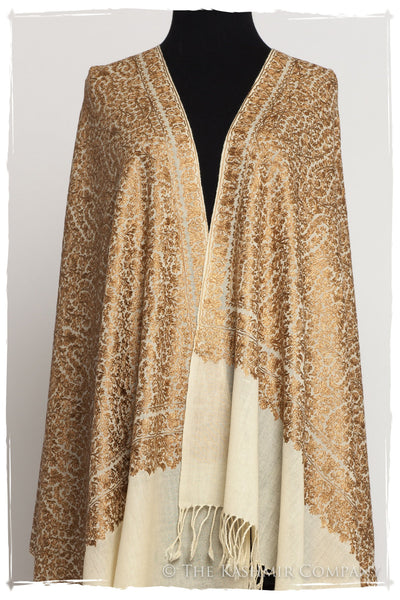 The Célébration Fabuleuse Gold Shawl