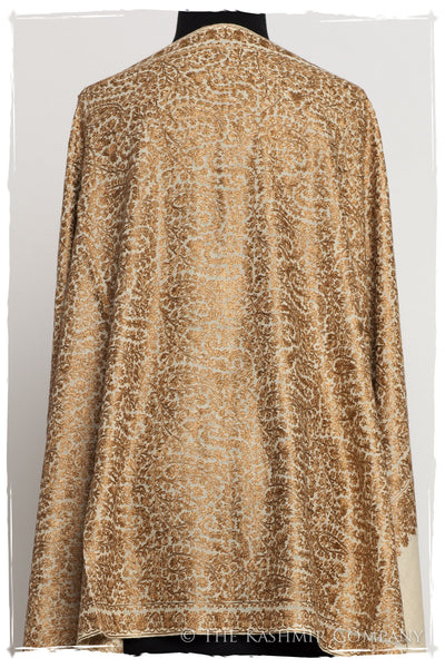 The Célébration Fabuleuse Gold Shawl