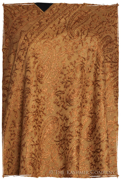 The Célébration Fabuleuse Cuivre Foncé Shawl