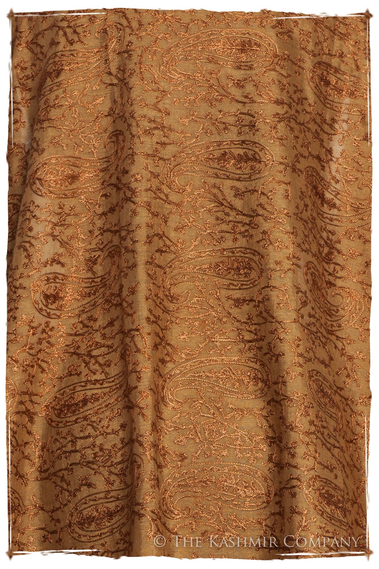 The Célébration Fabuleuse Cuivre Foncé Shawl