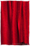 Bittersweet Rouge Royale Paisley Silk Scarf / Shawl