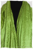 Chartreuse Royale Paisley Silk Scarf / Shawl