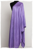 Amethyst Royale Paisley Silk Scarf / Shawl